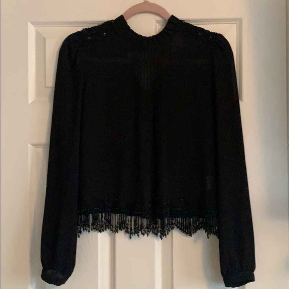Michael Kors Beaded Blouse